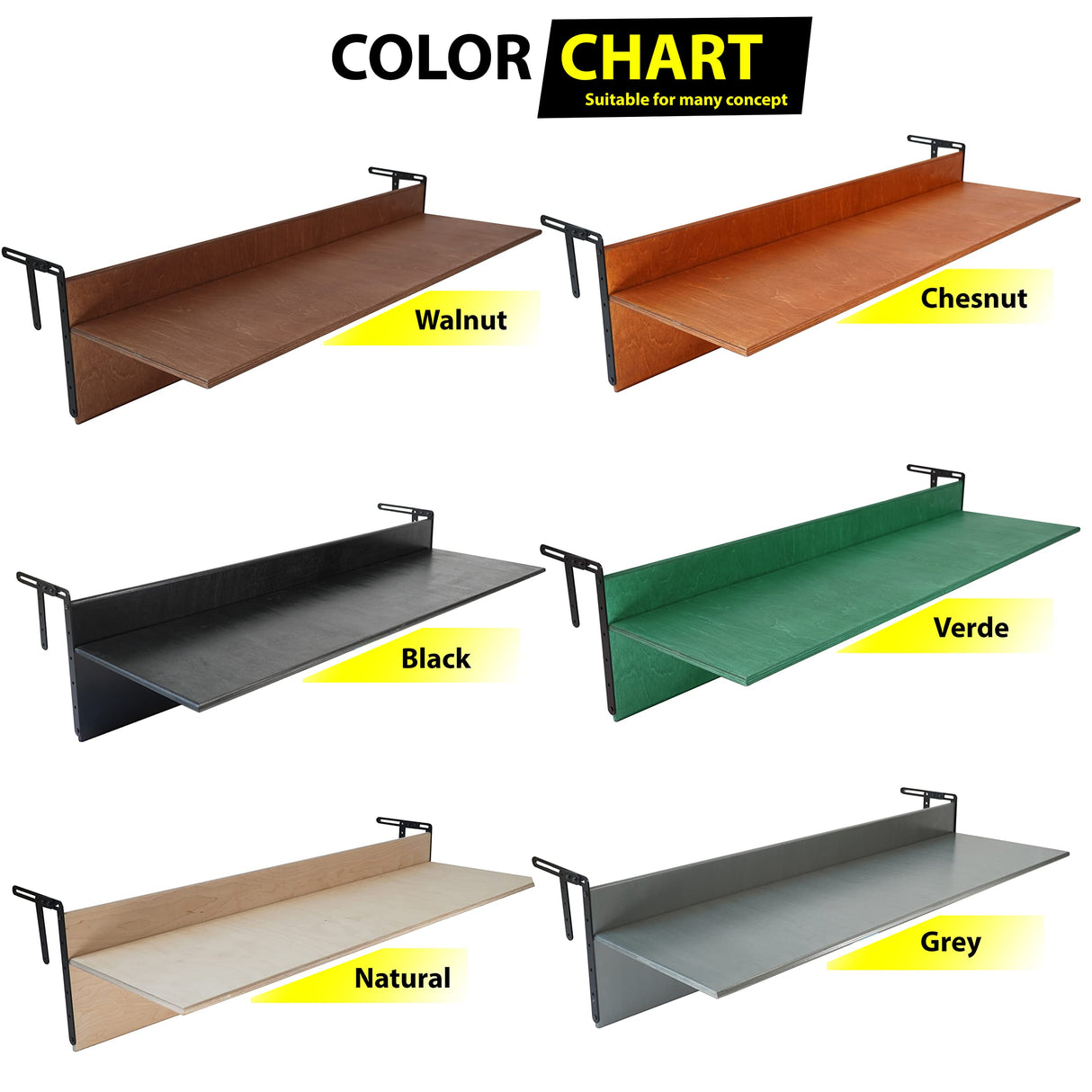 Balcony Bar Table for Railings, Outdoor Folding Deck Rail Table for Patio, Balcony Hanging Desk for Many Railings Compatible, Wooden Bar Serving Table for Porch (Walnut, L: 39.5 x 11.8 inches) GENESIS WOODESIGN