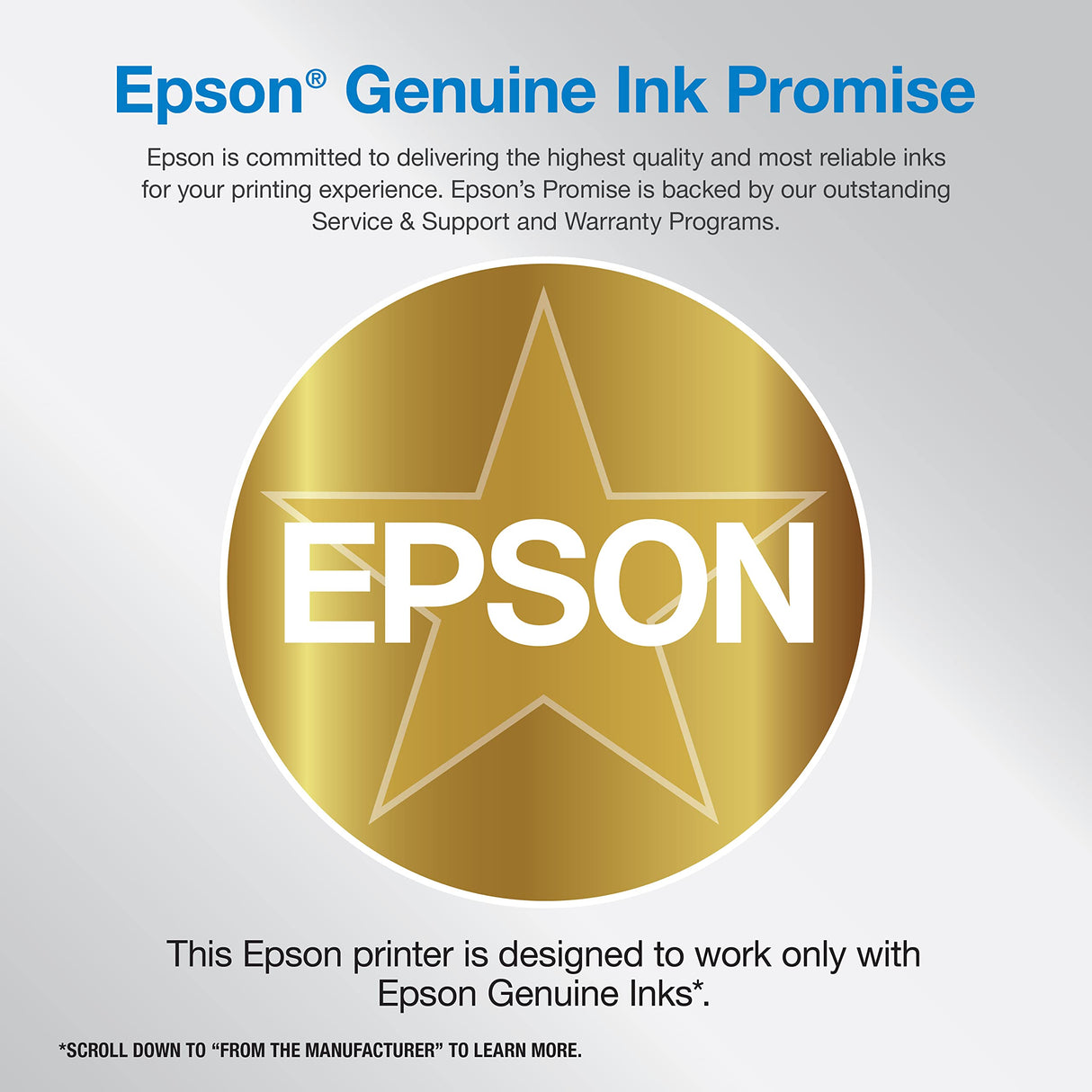 Epson Workforce Pro WF-3823 Wireless All-in-One Printer with Auto 2-Sided Printing, 35-Page ADF, 250-Sheet Paper Tray and 2.7" Color Touchscreen, Black Epson