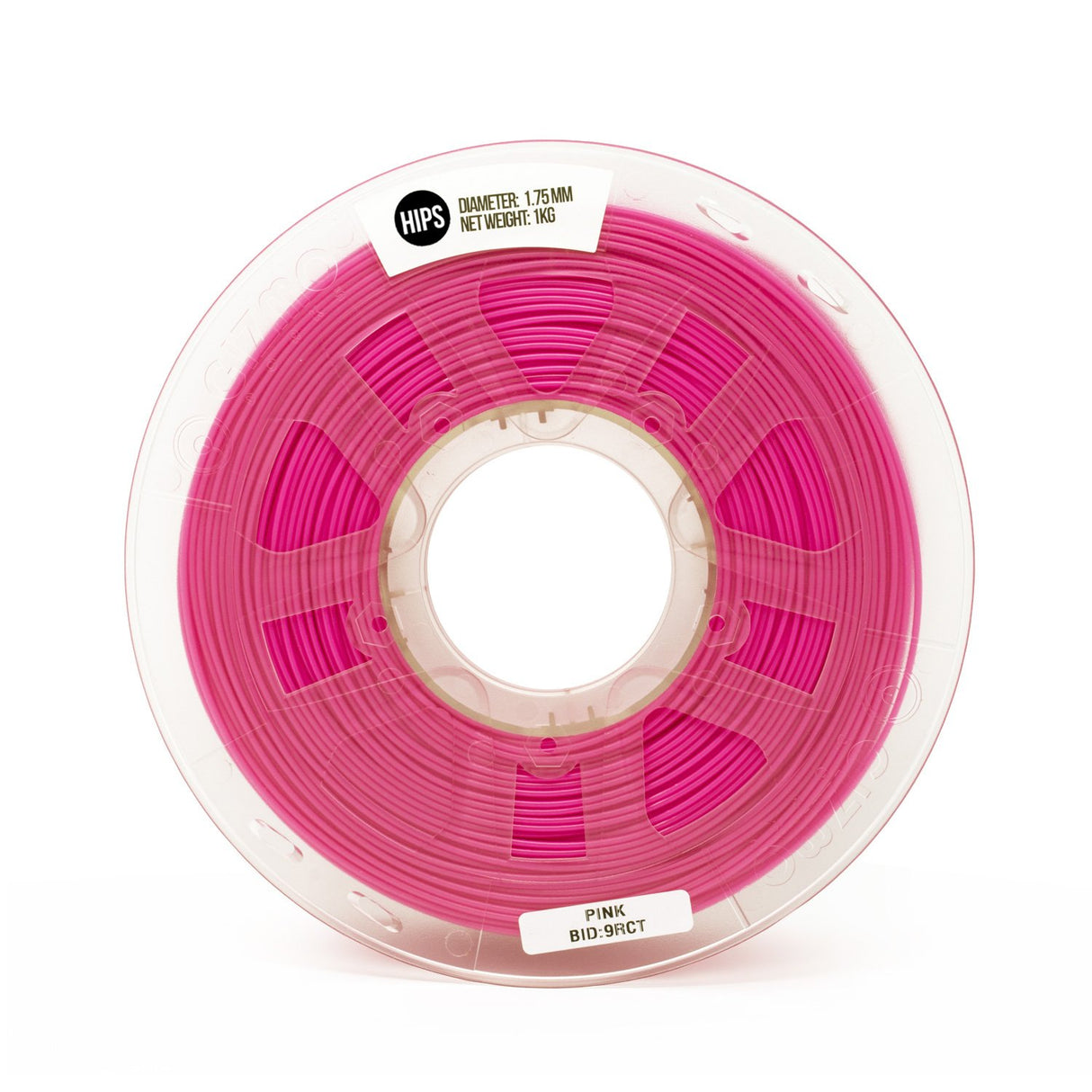 Gizmo Dorks 1.75mm HIPS Filament 1kg / 2.2lb for 3D Printers, Pink Gizmo Dorks