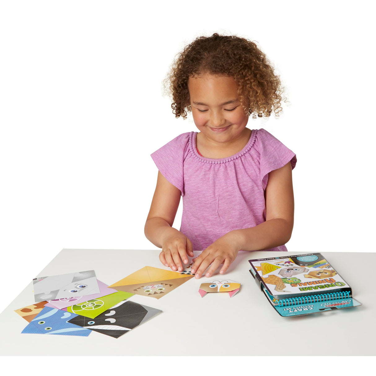 Melissa & Doug On the Go Origami Animals Craft Activity Set - 38 Stickers, 40 Origami Papers Melissa & Doug