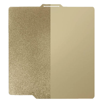 RETUXEP 257x257mm Double Sided Flexible PEI Sheet, Smooth PEI Surface+Textured PEI Surface for Bambu Lab X1C/X1/X1E/P1P/P1S/A1 3D Printer, 3D Printer PEI Spring Steel Build Plate Removable Platform