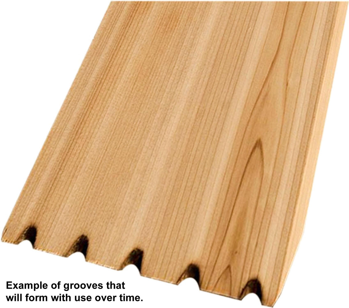 Grill Dog Cedar Hog BBQ Grill Brush Scraper - Full Size Grill Gourmet