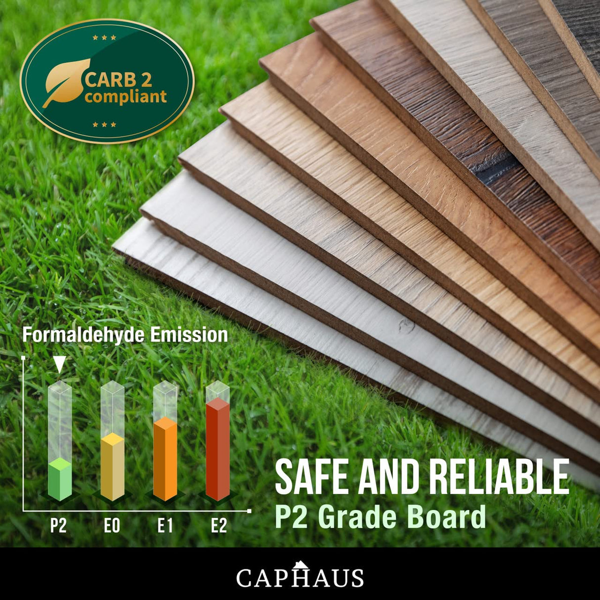 CAPHAUS Lift Top Coffee Table w/Storage, Storage Coffee Table w/Lift Top for Living Room, Rising Tabletop Coffee Table w/Hidden Compartment, Coffee Table w/Bottom Open Shelf, 41" Natural Oak CAPHAUS