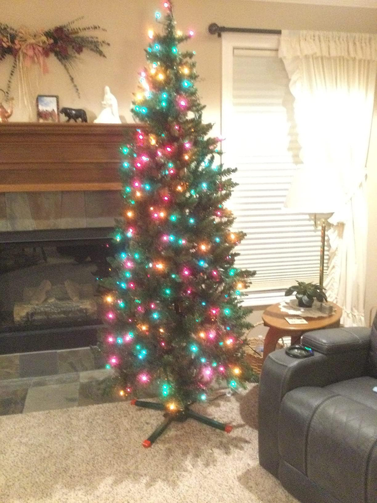 Goliath Welded Steel Artificial Christmas Tree Stand for Artificial Trees 4 to 8 Foot with a 1.25 inch Diameter Pole or Less (Max 8 Foot) Goliath