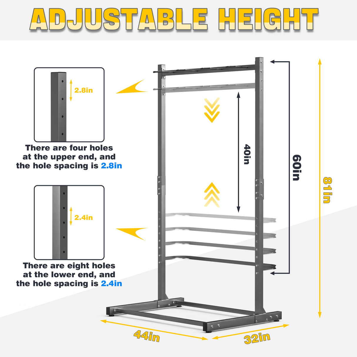 Ultrawall Freestanding Bike Rack, Vertical Bike Storage Stand for Garage, Indoor Bicycle Organizer, Holds Up to 4 Bikes Ultrawall