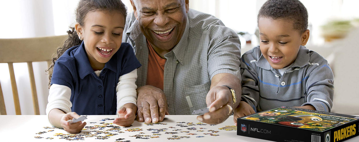 YouTheFan NFL Green Bay Packers Retro Series Puzzle - 500 Pieces YouTheFan