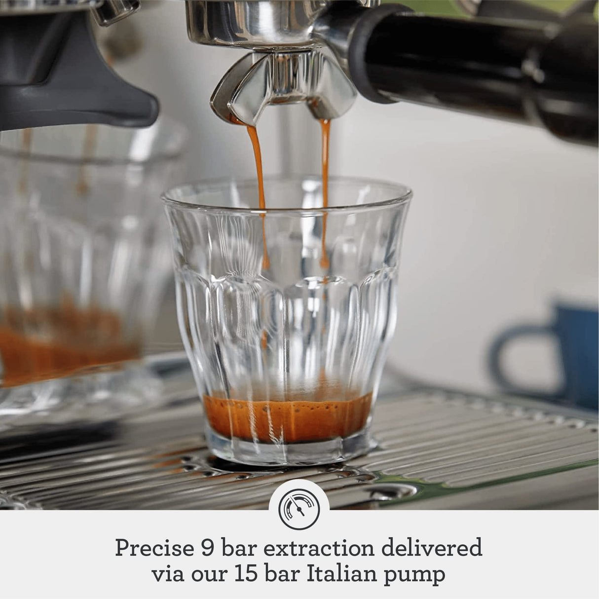 Breville BES870XL Espresso Machine, One Size, Brushed Stainless Steel Breville