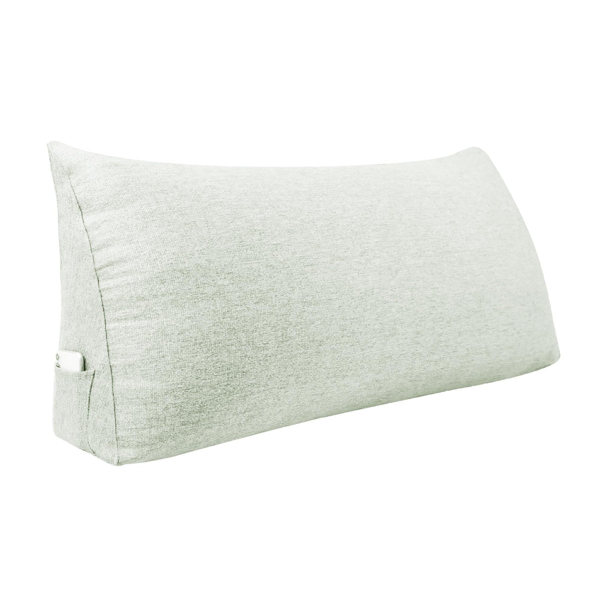 BNCKTRD College Dorm Room Headboard Pillow Twin XL Bed Wedge Bolsters Back Support Backrest Cushion for Reading Working Sitting on Bed Daybed Couch Bunk Bed Rest Pillow Linen Ivory BNCKTRD