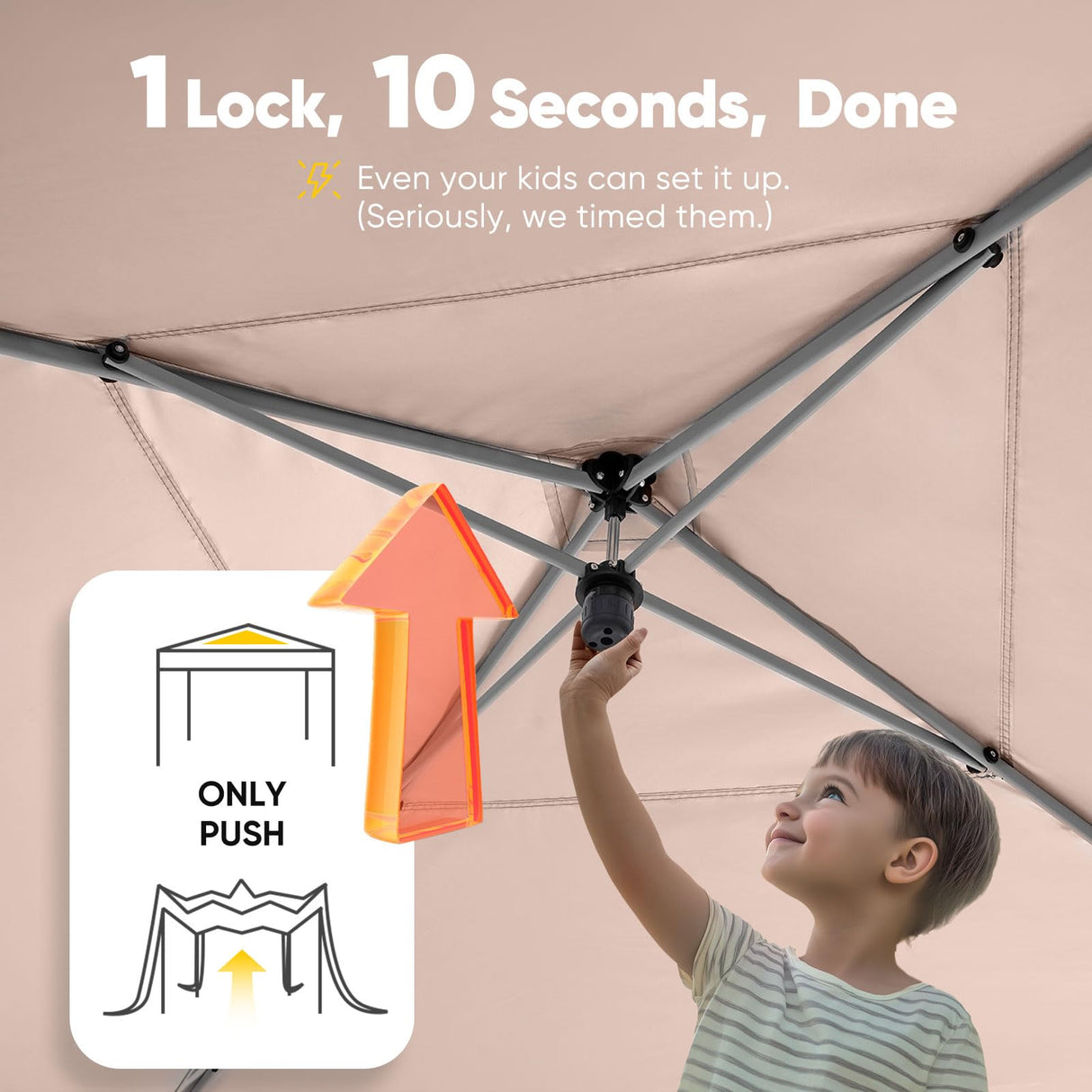 Quictent Privacy 10x10 Pop up Canopy Tent with Sidewalls and Roll-up Ventilated Windows, One Person Setup, Easy Outdoor Commercial Gazebo Shelter Enclosed Waterproof, Bonus 4 Sandbags Quictent