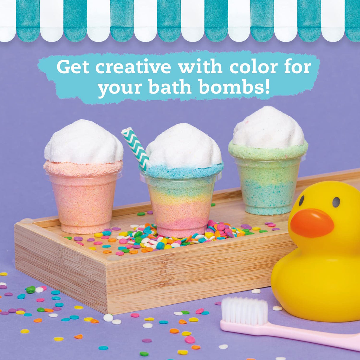 KLUTZ Bath Bomb Scented Bakery Craft Kit Klutz