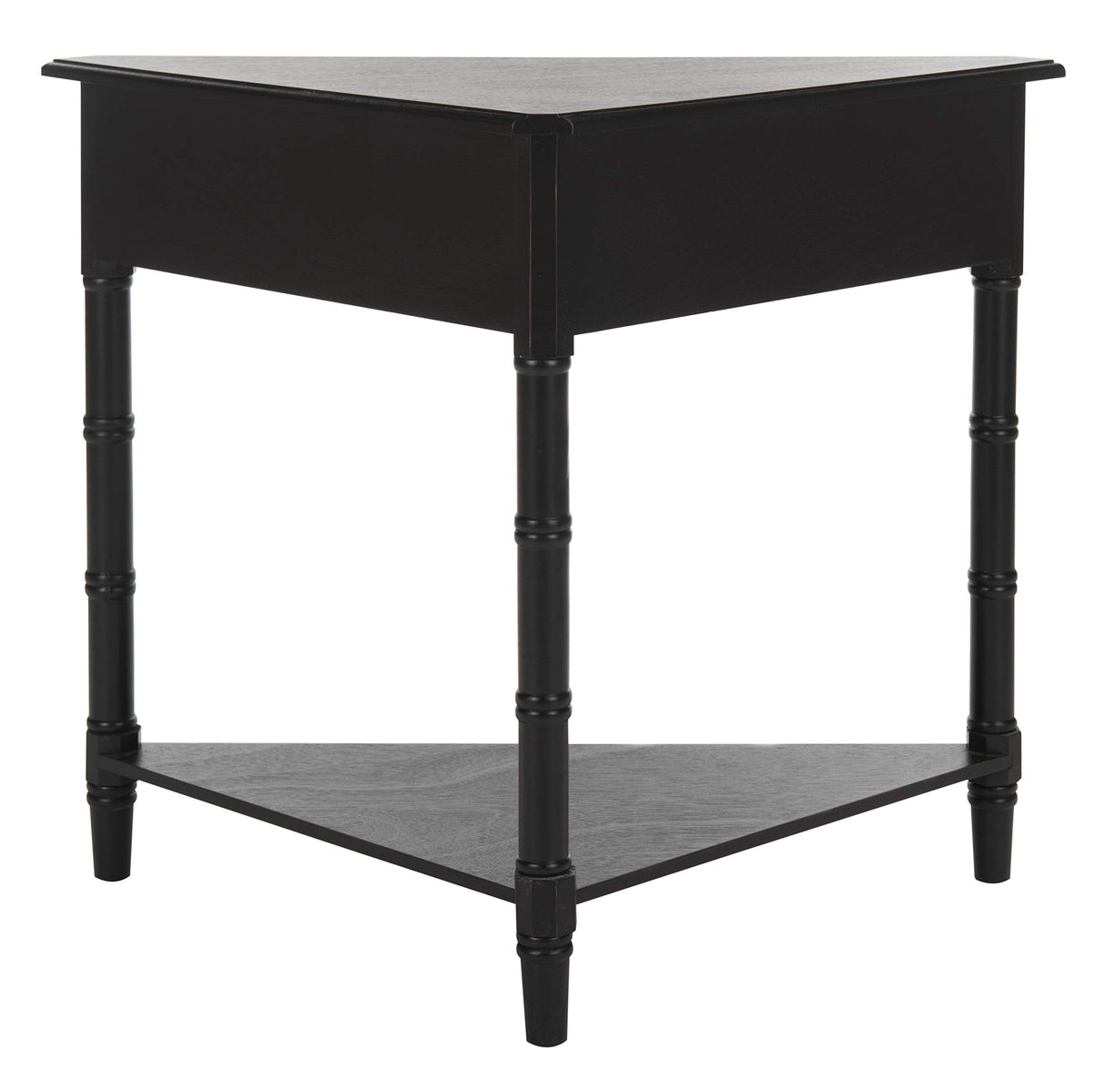 Safavieh American Homes Collection Gomez Distressed Black Corner Table Safavieh