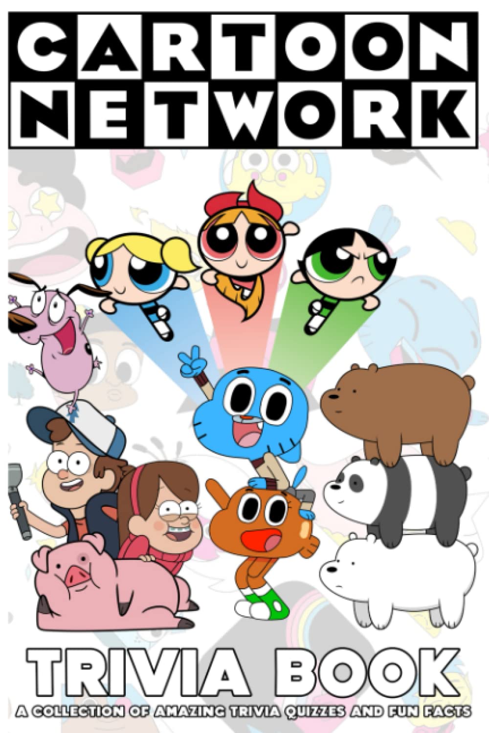 Cartoon Trivia Book: A Unique The Revealing Stories Behind Network Q & Relaxing Quiz Activity Books For Kid And Adult WoodArtSupply