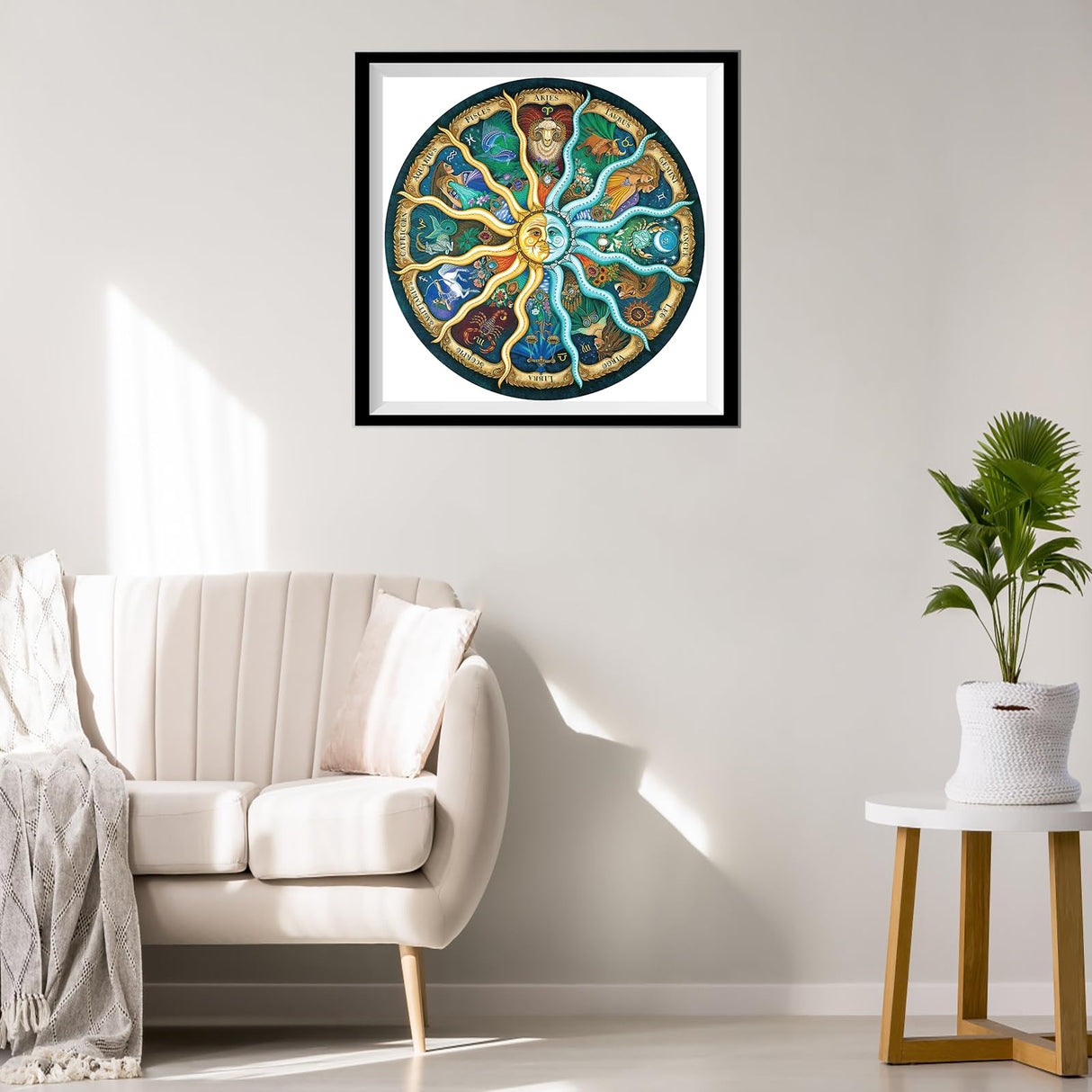 Zodiac Horoscope Puzzles for Adults 1000 Pieces Challenging Puzzle Perfect for Game Nights 1000 Piece Jigsaw Puzzles for Kids, Family, Friends and Lovers, Finished Size 26.7" x 26.7" XWFXZRO