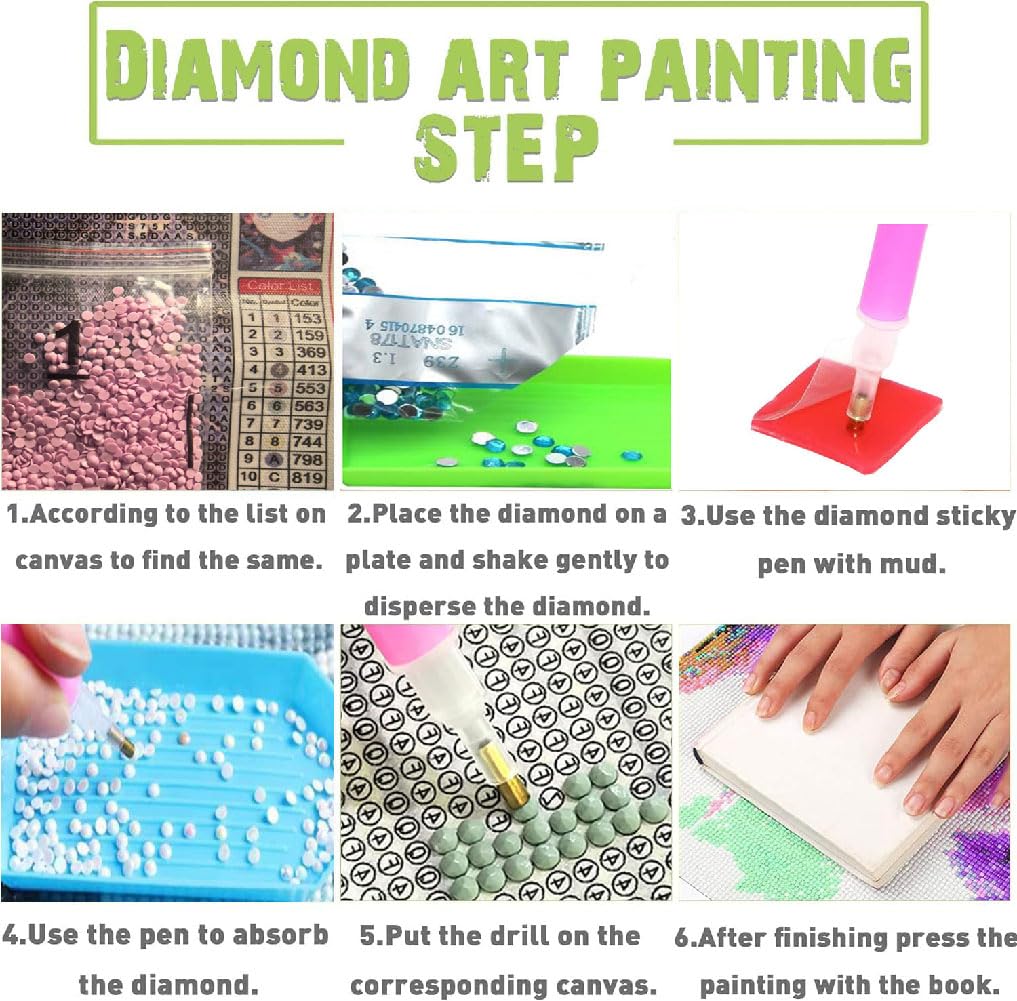 COGNOO DIY Drill 5D Diamond Art,Basketball Diamond Art,Girl Soccer Poster Soccer Mom Soccer Football Poster Diamond Art Painting Pink Decor,7.8x11.8 inch COGNOO