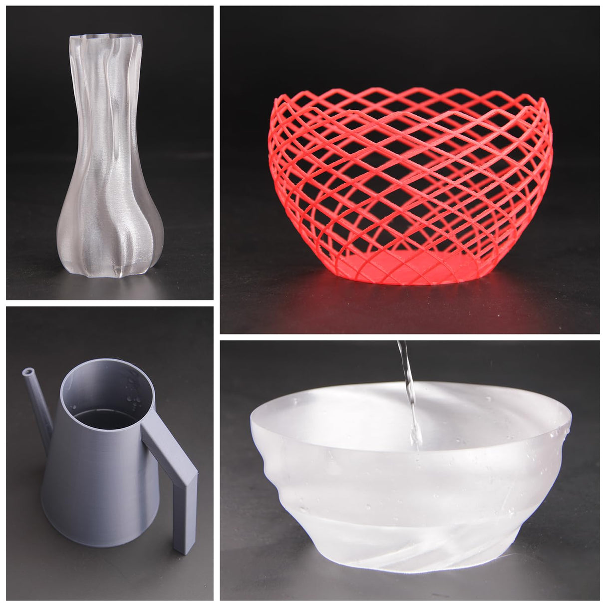 eSUN PETG Filament 1.75mm, High Toughness Glossy PETG 3D Printing Filament, 1KG Spool (2.2 LBS) 3D Printer Filament, Solid White eSUN