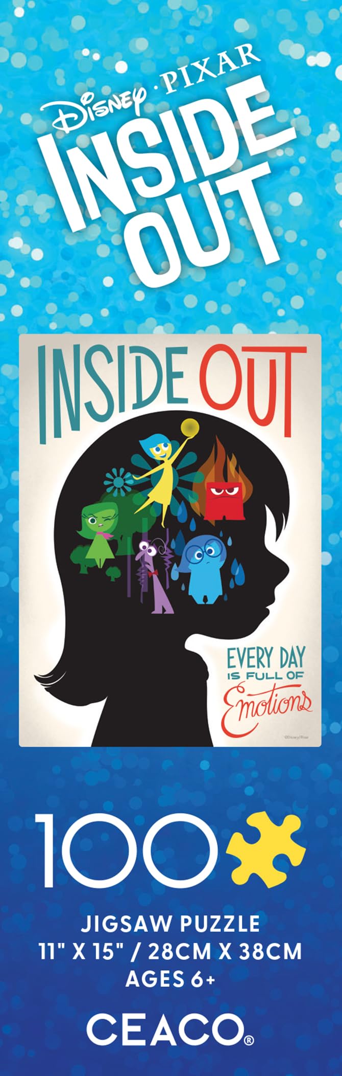 Ceaco - Disney - Pixar - Inside Out - 100 Piece Jigsaw Puzzle Ceaco