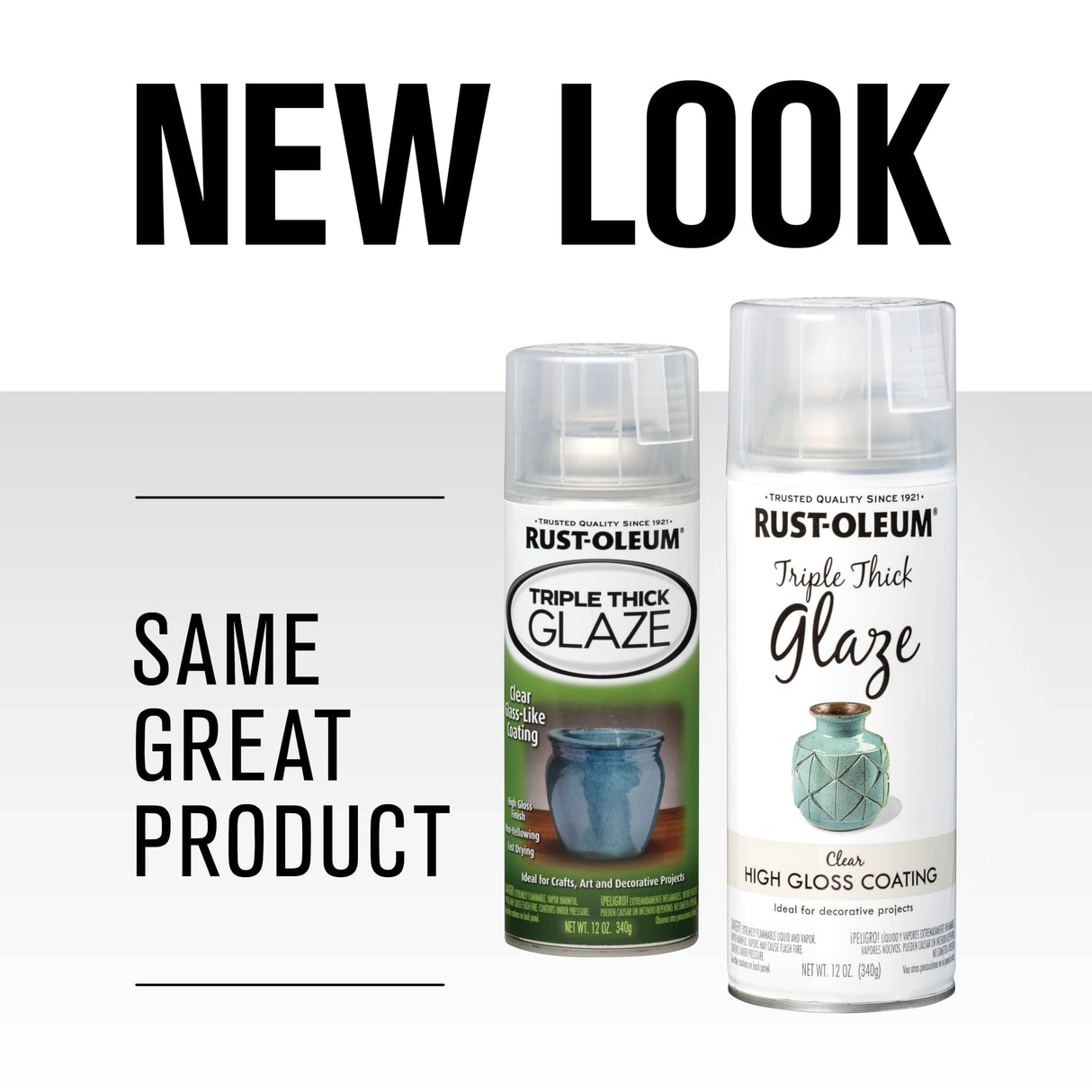 Rust-Oleum 301416 Specialty Triple Thick Glaze Spray, 12 oz Rust-Oleum