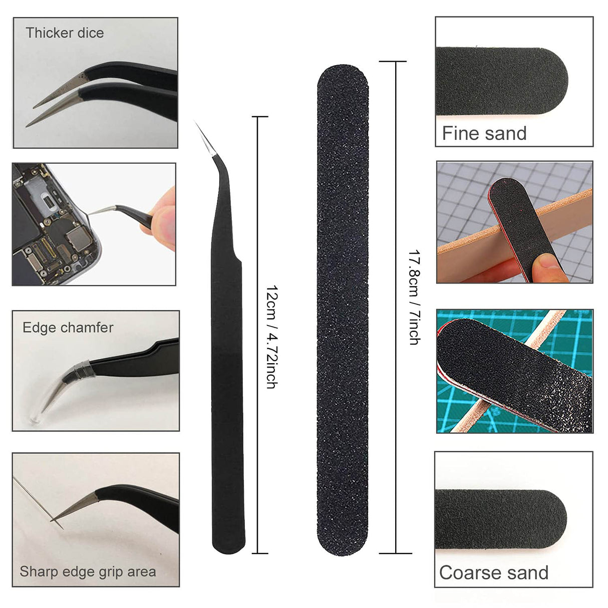 32 Piece 3D Print Tool Kit Includes Debur Tool, Cleaning, Finishing and Printing Tool,3D Print Accessories for Cleaning, Finishing and Printing 3D Prints ELITECTK