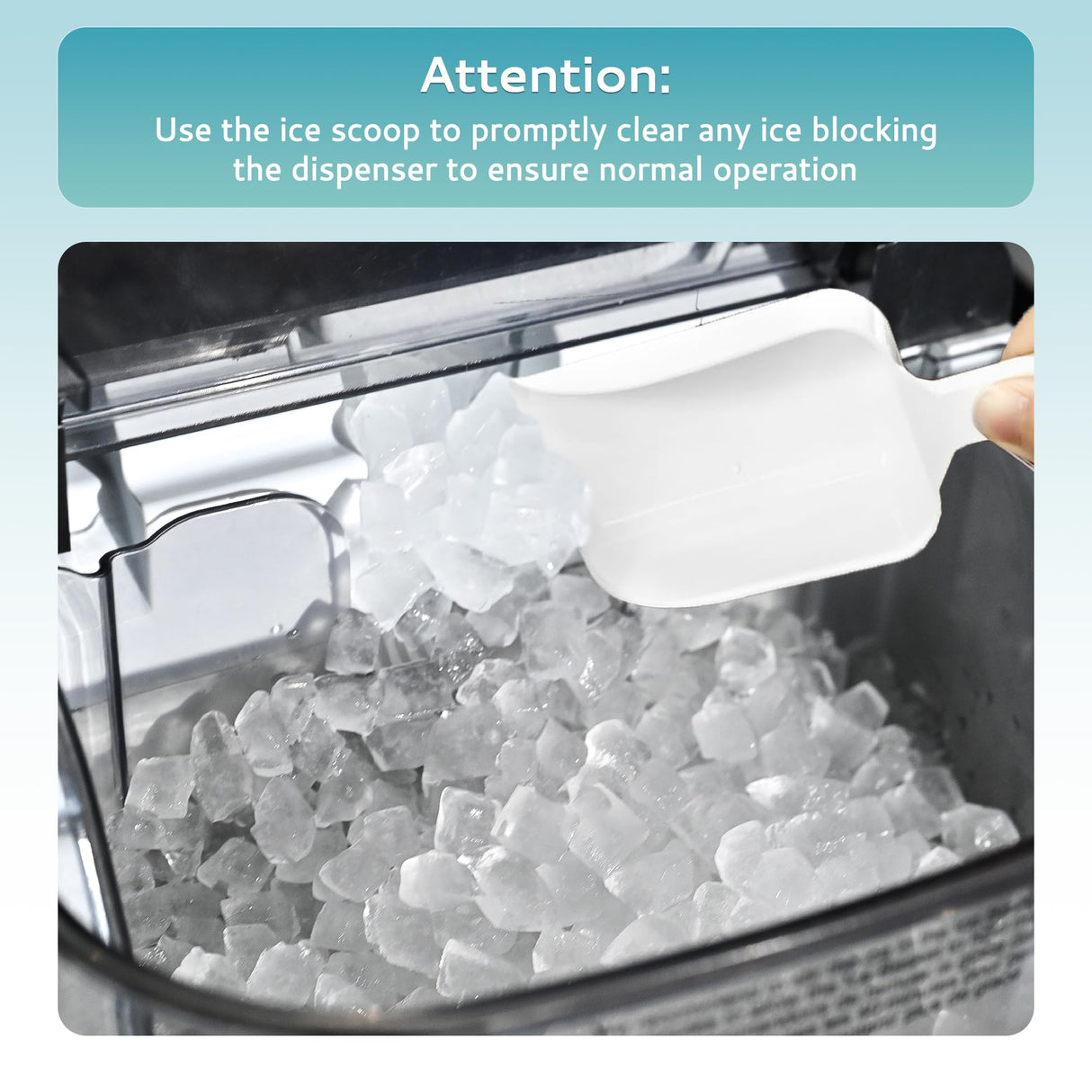 EUHOMY Nugget Ice Makers Countertop, Pebble Ice Maker Machine with 35lbs/24H Soft Ice, Self-Cleaning Sonic Ice Maker with Ice Scoop&Basket, Pellet Ice Maker for Home/Kitchen/Office(Stainless Steels) EUHOMY