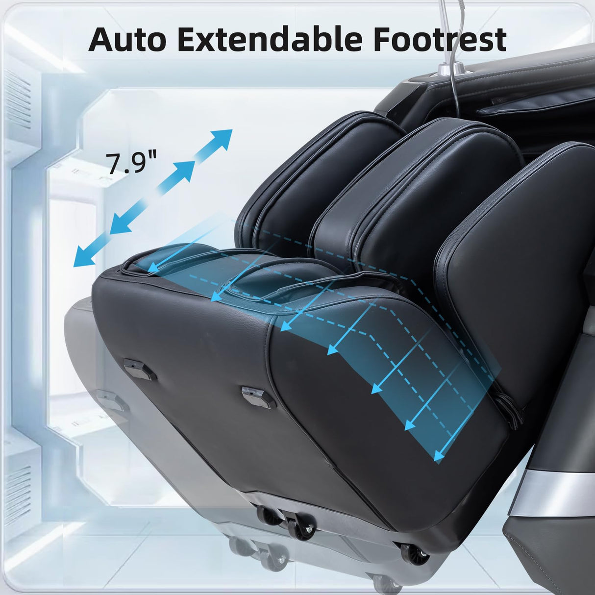MassaMAX MT339 4D Massage Chair, Full Body Shiatsu Recliner with Auto Extendable Footrest, Zero Gravity, SL Track, Deep Yoga Stretch,15 Modes, AI Voice Control, Foot Rollers, and Heating (Deep Black) MassaMAX