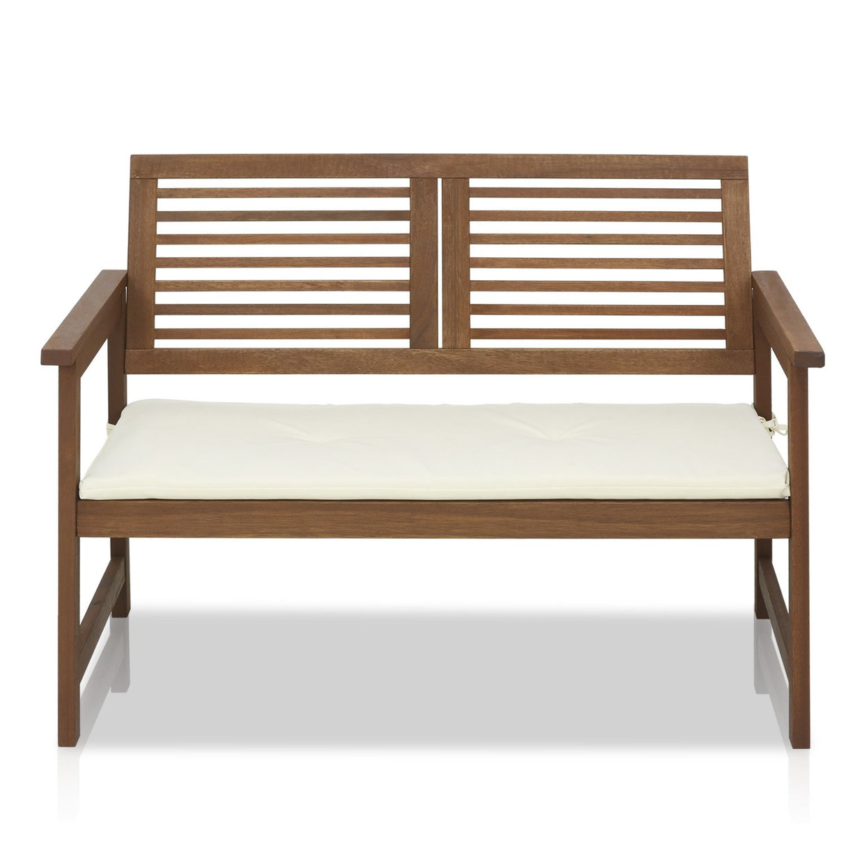 Furinno FG161167 Tioman Hardwood Outdoor Bench in Teak Oil, Natural Furinno