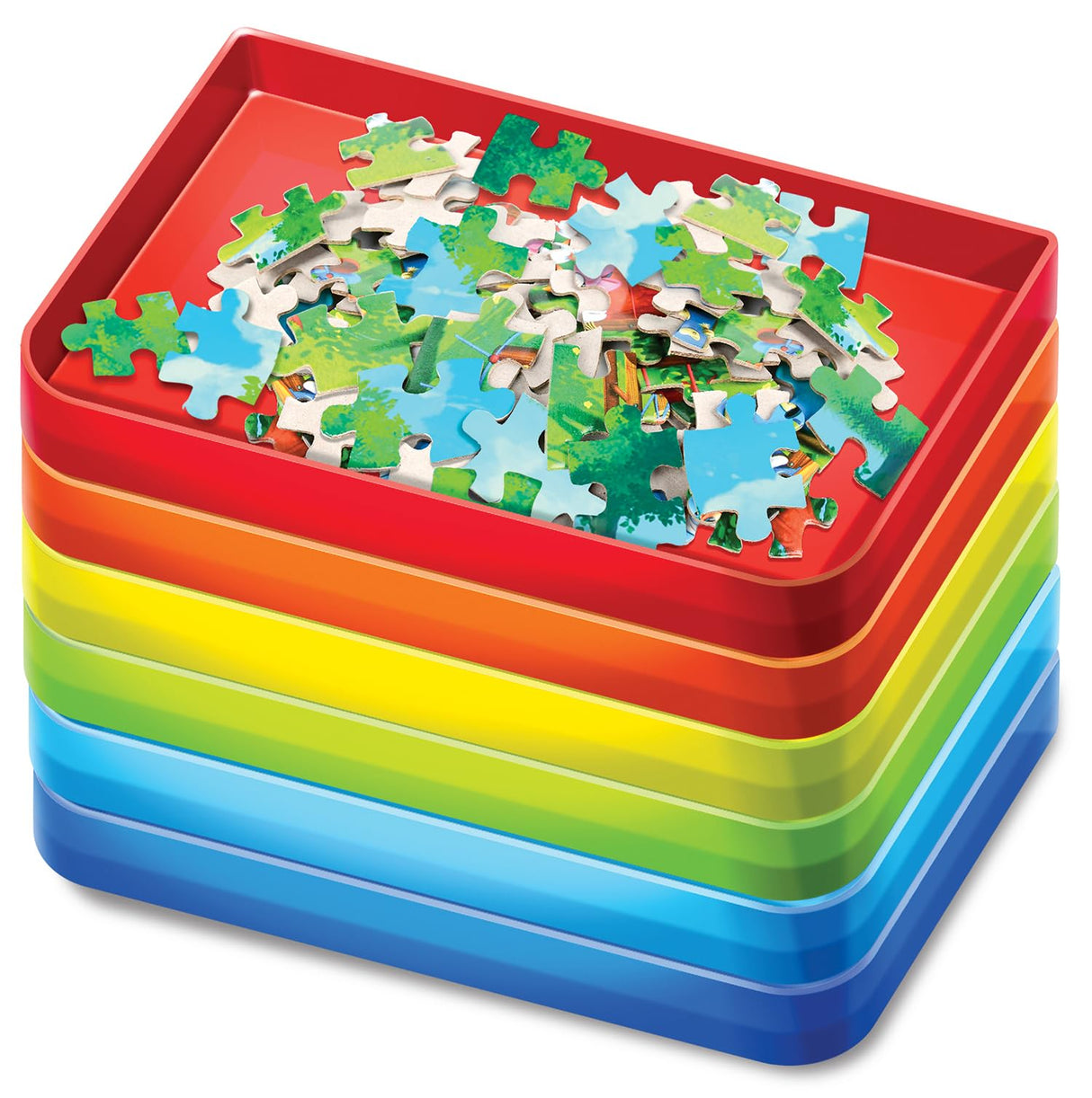 RoseArt - Sort N'Stack Puzzle Sorter for Adults RoseArt