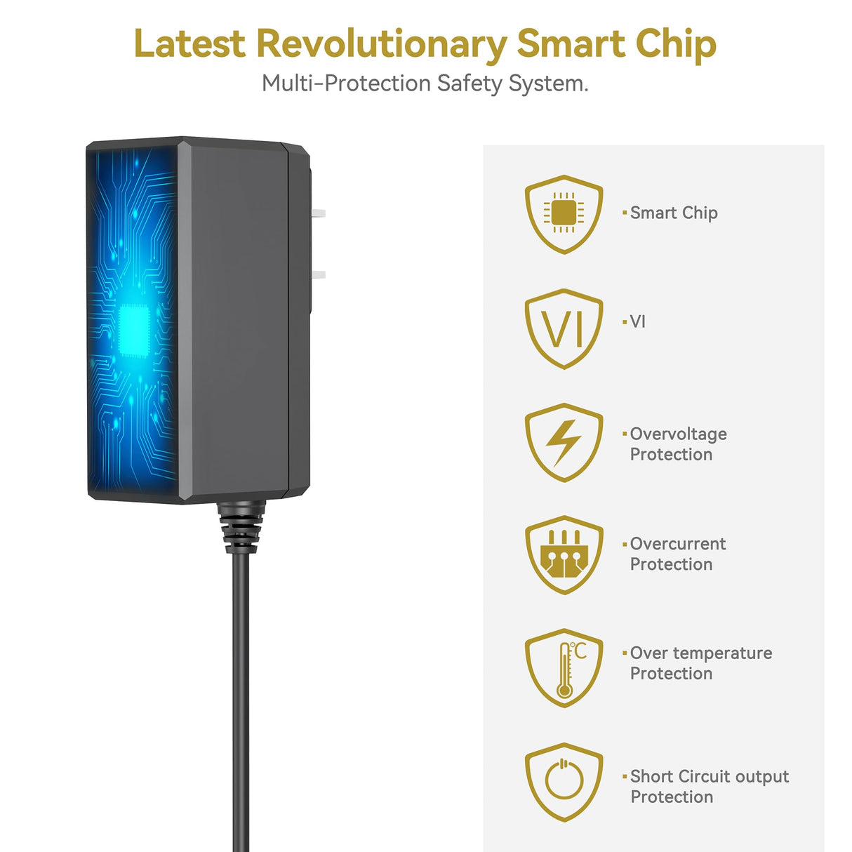 Omilik 12V AC Adapter Wall Charger Power Cord for EVOO EV-C-116-1 Ultra Thin 11.6" Laptop EV-CH-116-1-BK VIPRB-EV-CH-116-1-BK EV-C-116-1-PR EV-C-116-1-SL EV-C-116-1-BL 11.6" Laptop PC Power Supply Omilik