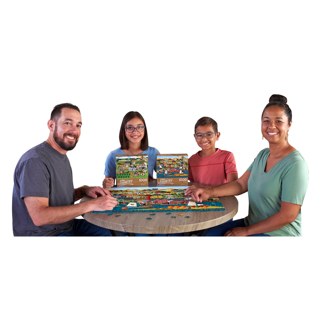 RoseArt - Home Country- Cape Ann - 1000 Piece Jigsaw Puzzle for Adults RoseArt