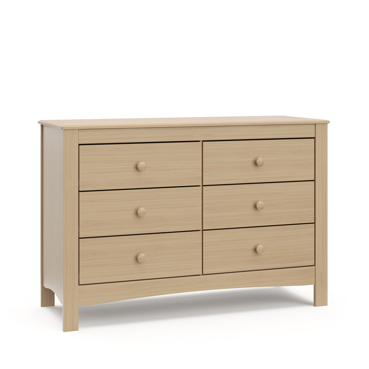 Graco Noah 6-Drawer Dresser (Driftwood) – GREENGUARD Gold Certified, Wood Dresser for Bedroom, Kids & Nursery Storage Chest, Safety Interlocking Drawers, Pre-Installed Tracks, Kids Chest Graco