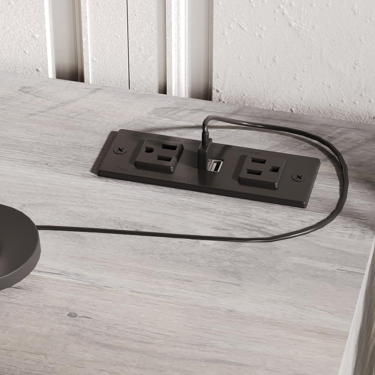 Fameill Dresser for Bedroom, 9 Drawer Wide Dresser Organizer with Charging Station, Tall Dresser for Hallway, Wood Dresser with Metal Handles, Ash Grey Fameill