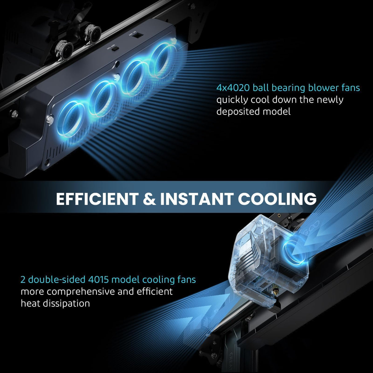 ELEGOO Neptune 4 Pro 3D Printer, 500mm/s High Speed FDM Printer with Klipper Firmware, Auto Leveling and Direct Drive Extruder, Easy Assembly, 8.85x8.85x10.43 Inch Printing Size ELEGOO