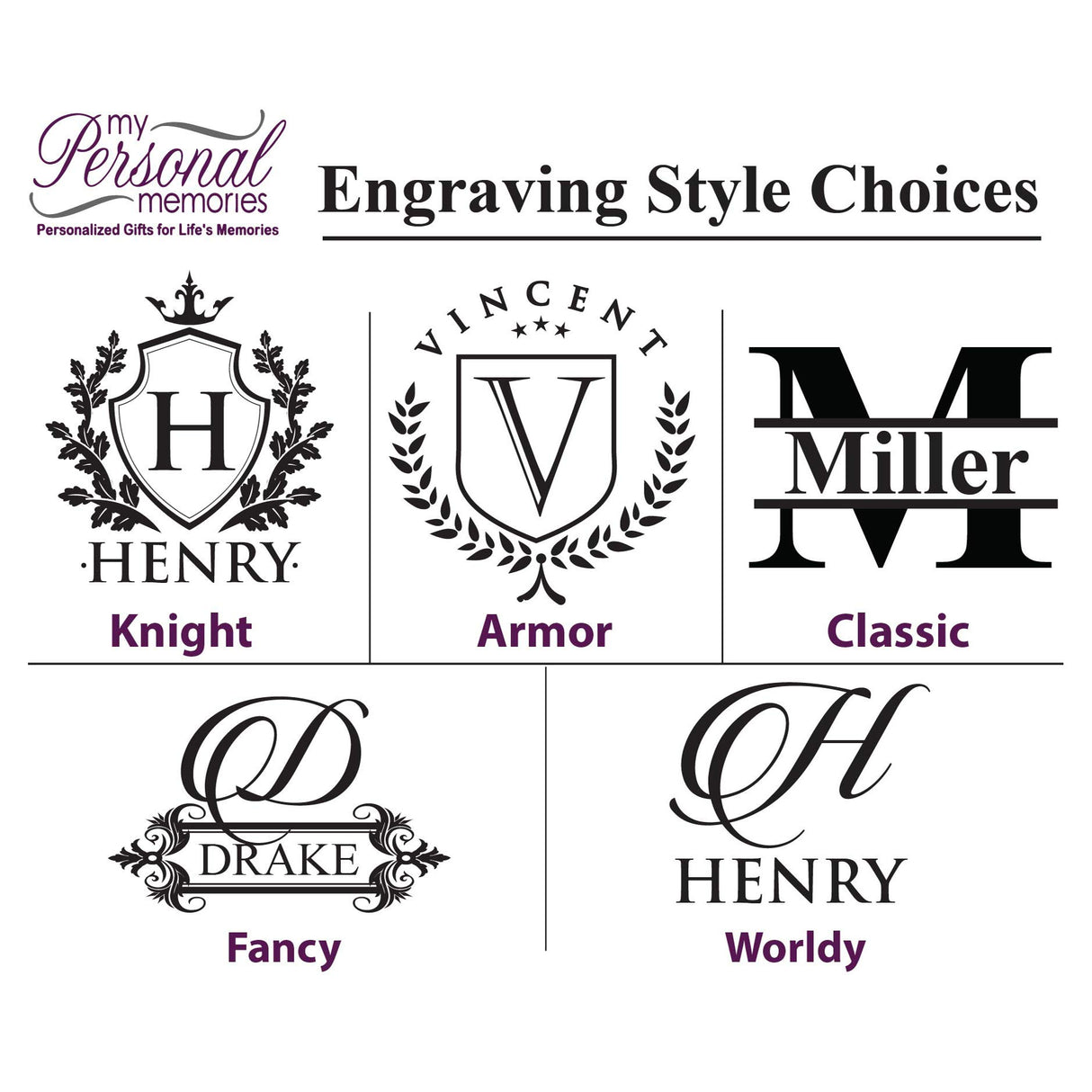 Personalized Coasters - Bamboo Coasters for Drinks with Holders - 7 Piece Set (Square) My Personal Memories