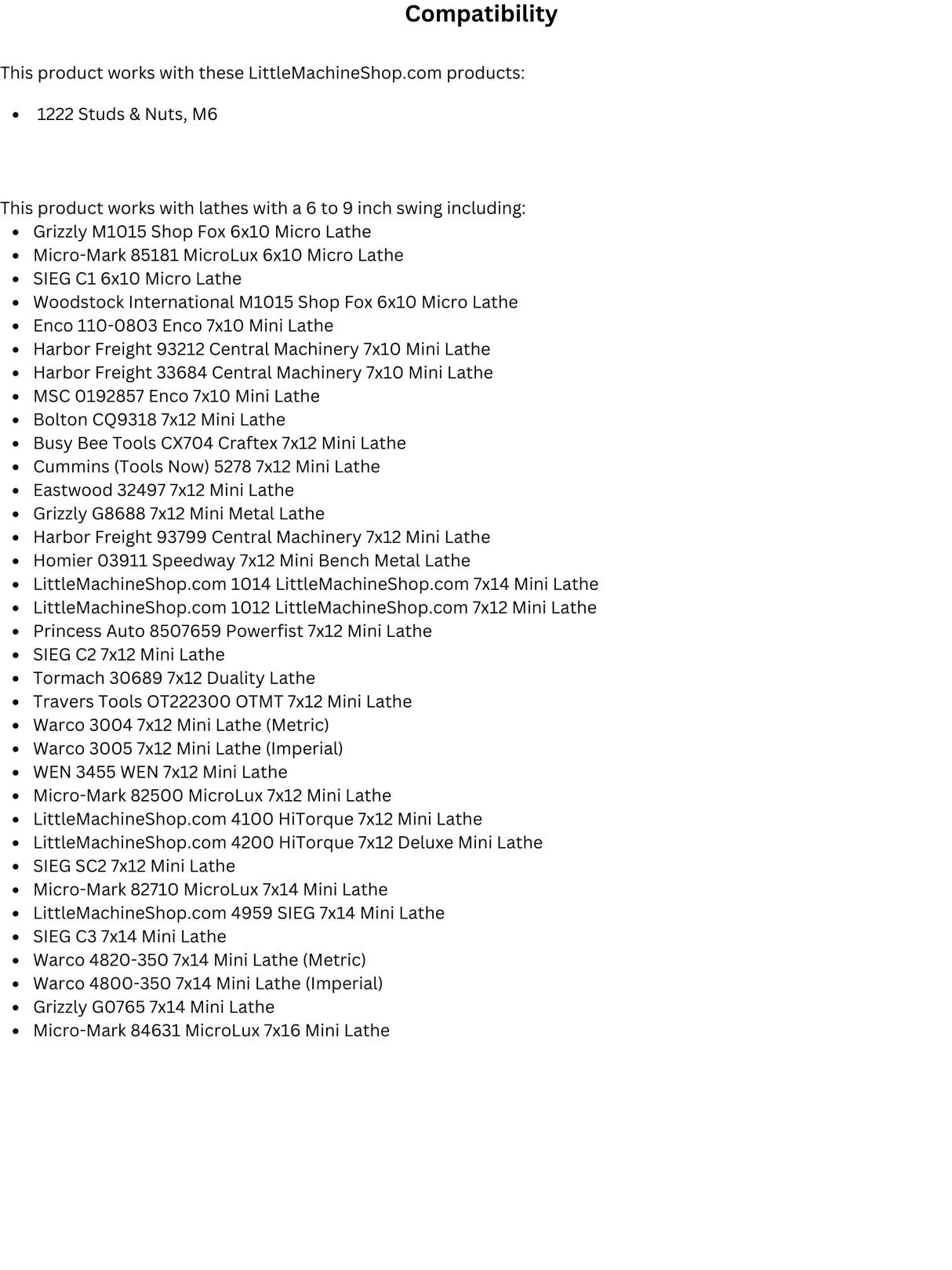 Lathe Chuck, 4-Jaw 4", Independent with Adapter - High Grade Steel - Includes a chuck key and reversible jaws, LittleMachineShop.com (1697) LittleMachineShop.com
