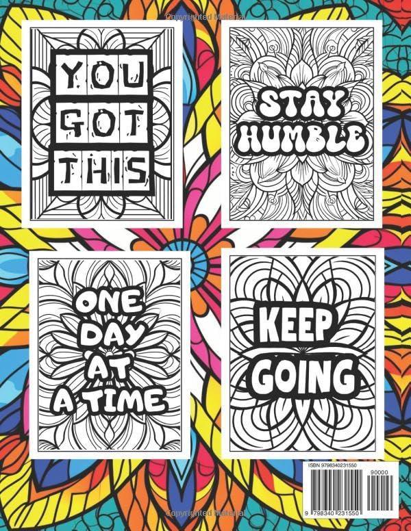 "YOU GOT THIS" MOTIVATIONAL COLORING BOOK WoodArtSupply