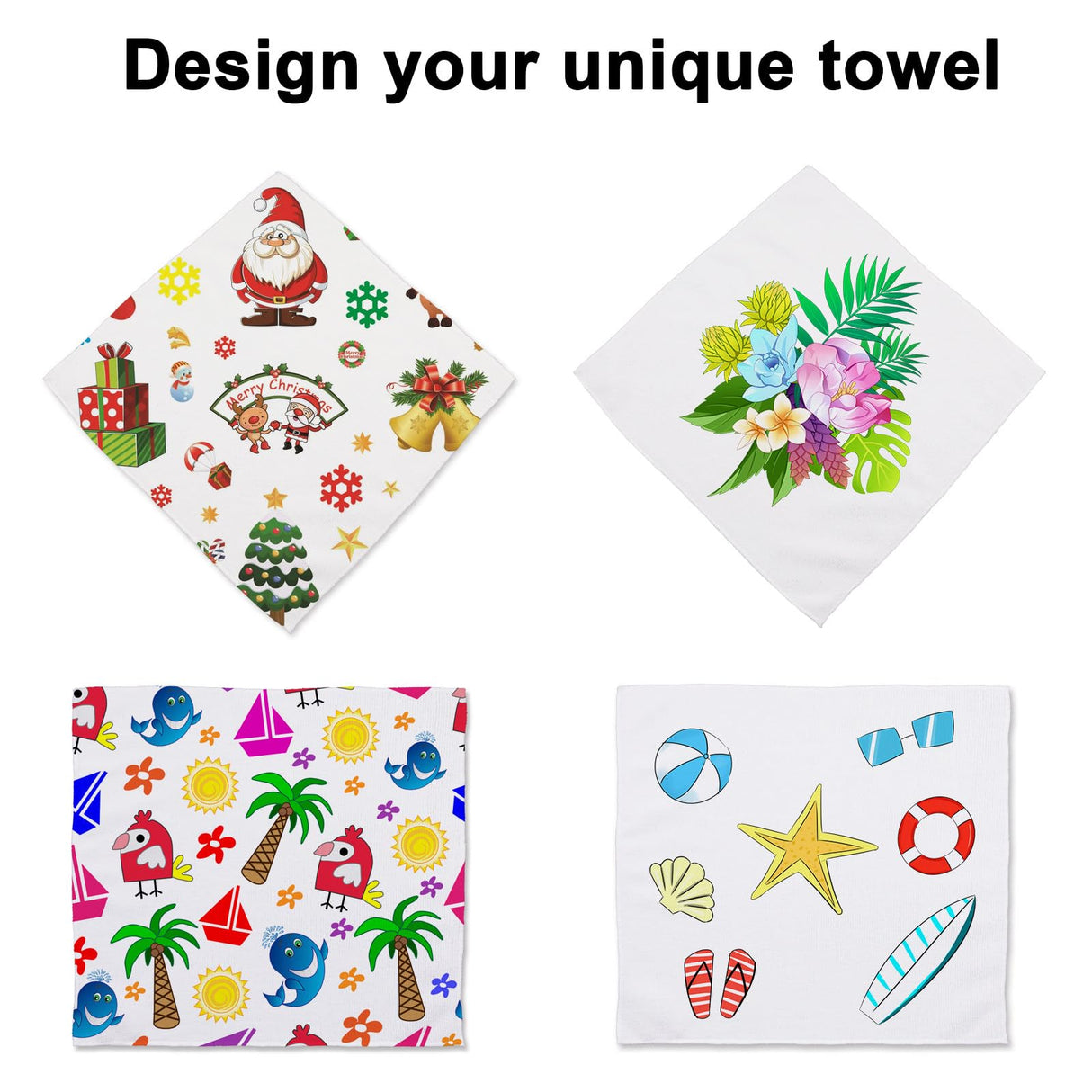 GEKIXUTP 20 Pcs Sublimation Towels Blank,12 x 12 Inch DIY Microfiber Sublimation Kitchen Towels Dish Towels,Sublimation Tea Towels Blanks Kitchen Cleaning Supplies,Sublimation Hand Towels GEKIXUTP