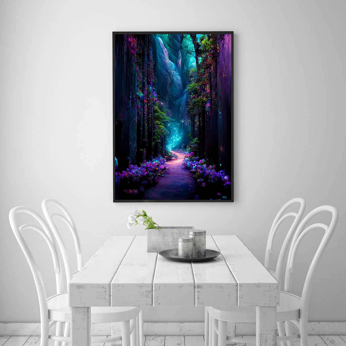 KINPLUB Landscape 5D Diamond Painting Kits for Adults, Tree Cross Diamond Art Kits for Beginners, DIY Full Round Drill Paint by Diamonds, Home Wall Decor 12 x 16 Inch KINPLUB