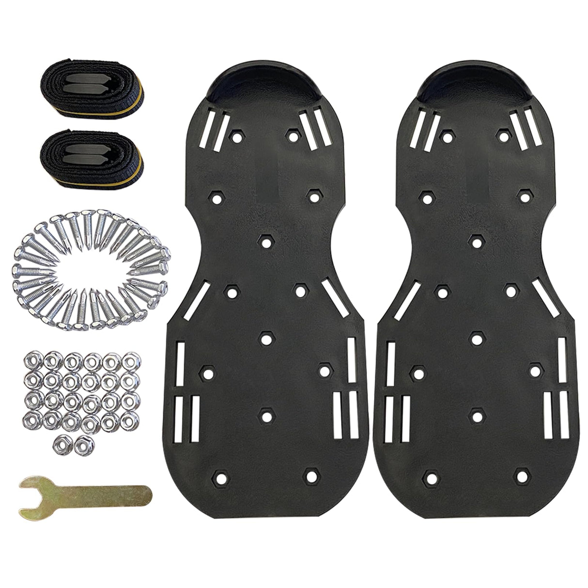 Epoxy Shoes, Gunite Spikes Shoes, Spike Shoes for Epoxy Flooring, with 1" Short Spikes Perfect For Epoxy Floor, Overlays, Epoxy Floor Kit, Garage Floor Epoxy Kit, Epoxy Garage Floor Coating Kit St !GIANTMAN