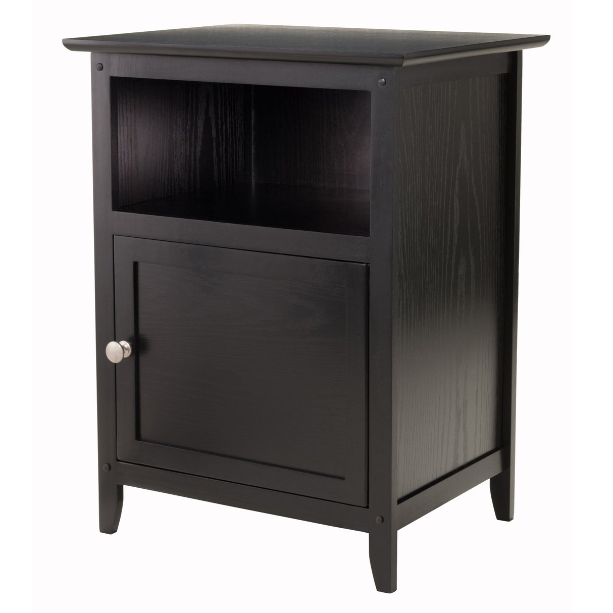 Winsome Wood Henry Accent Table, Black, 19 inches Winsome