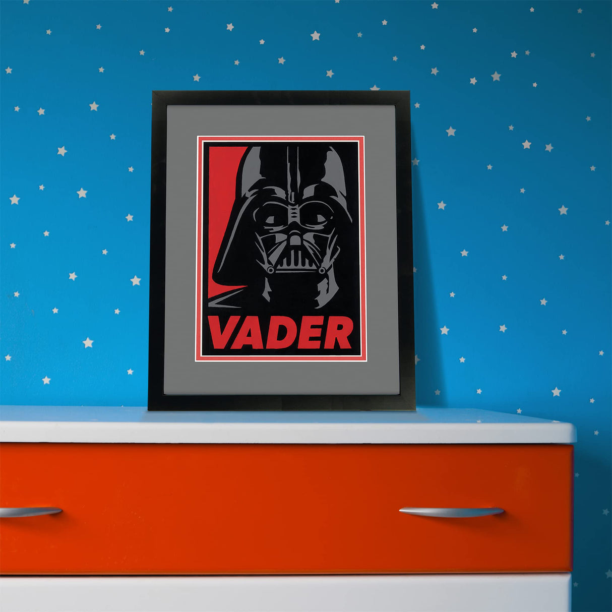 Dimensions PaintWorks Darth Vader Star Wars Paint by Number Kit for Adults and Kids, Finished Project 9" x 12", Multicolor 7 Piece Dimensions