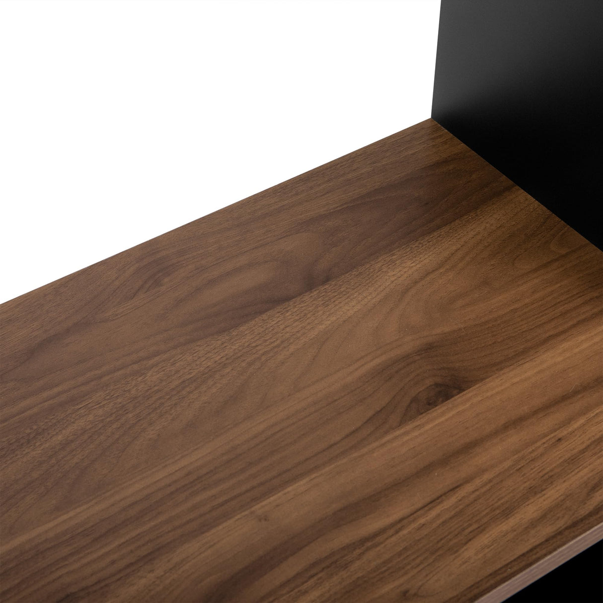 Ball & Cast Wall Unit Entertainment Center with Bookshelves for TVs up to 80",Modern TV Stand Media Center Console W/Display Cabinets,Tempered Glass Doors and Adjustable Shelves,for Living Room,Black Ball & Cast