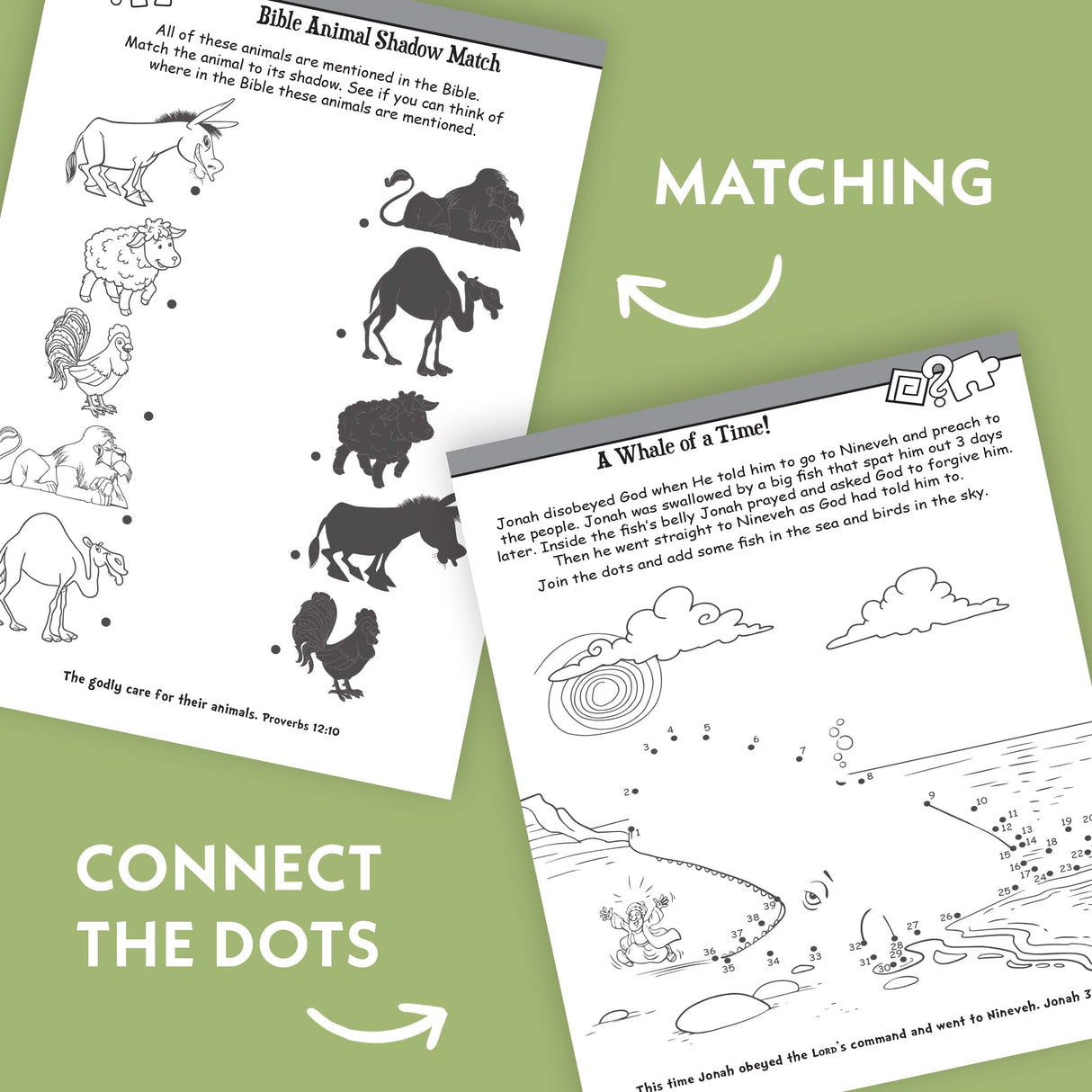 Bible Story Activity Fun - Learn Play Grow Christian Art Kids