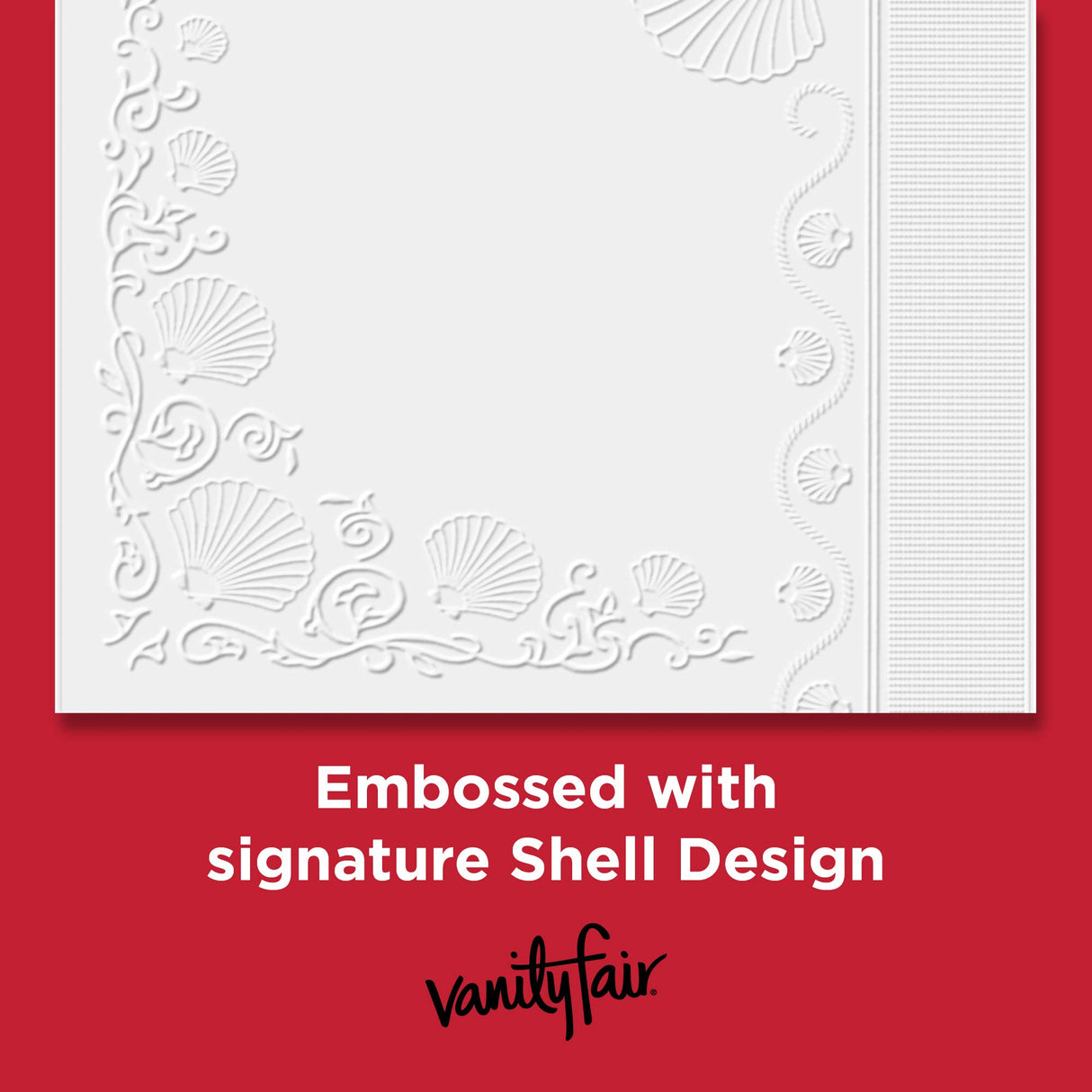 Vanity Fair Everyday Paper Napkins, 100 Count, Disposable Napkins Made Soft And Smooth For Everyday Meals Vanity Fair