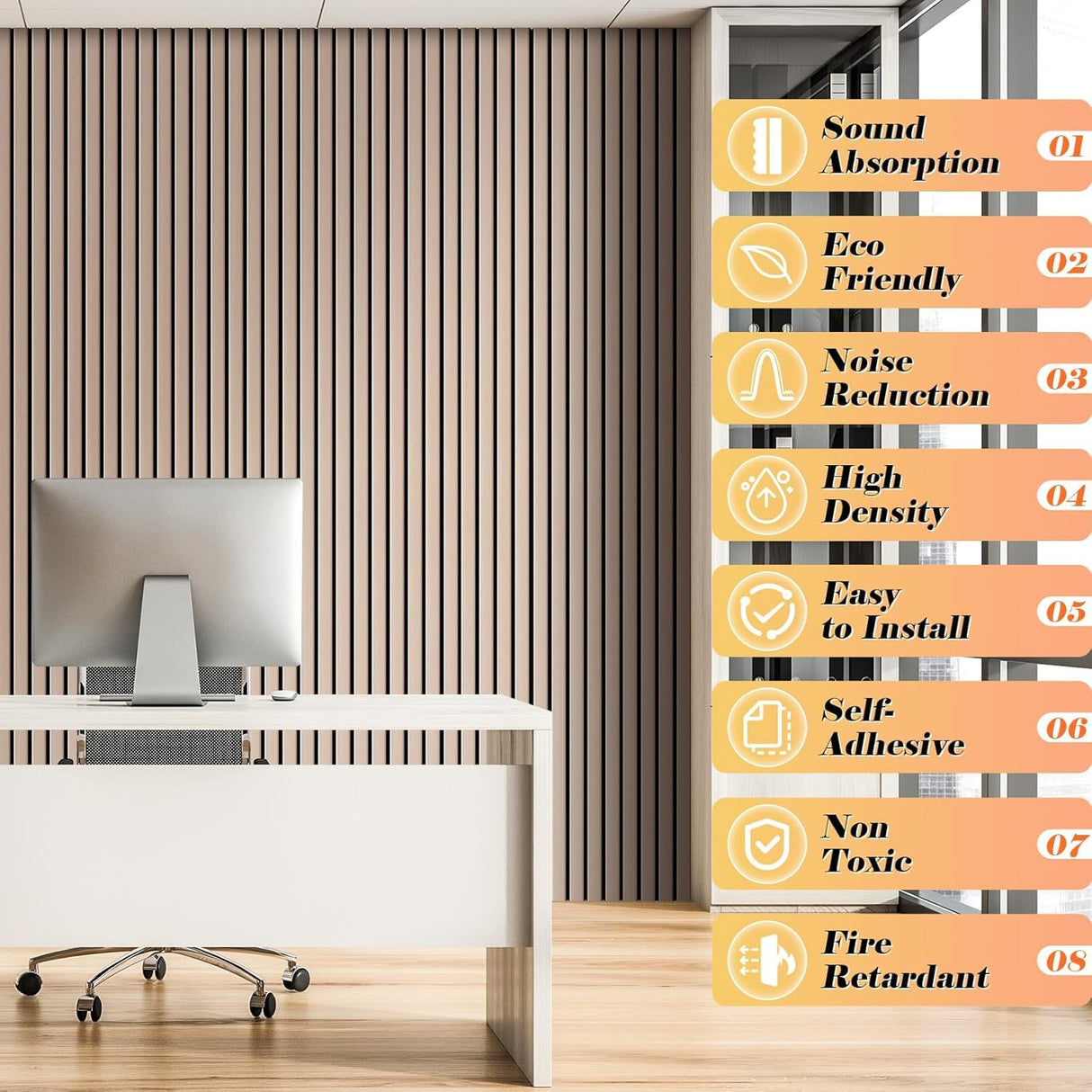 12 Pack Large Acoustical Wall Panels, Sound Proof Panels for Wall, 16 x 12 x 0.4 Inches Self-Adhesive Acoustical Soundproof Panels,Acoustic Treatment for Home Office Recording Studio Camel laapee