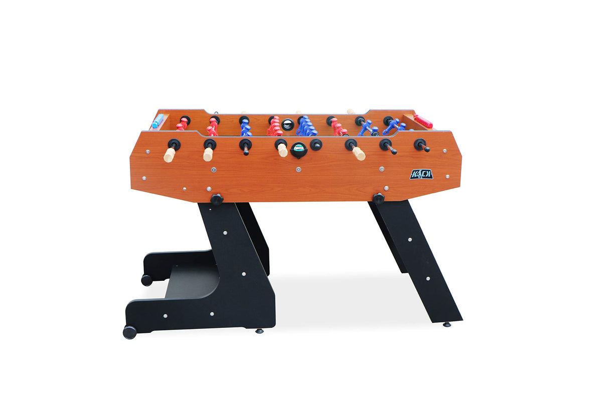 KICK Majesty 55" Folding Foosball Table (Brown) KICK