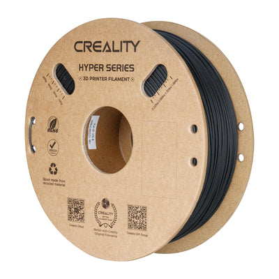 Creality 3D Printer Filament PLA Carbon Fiber Filament 1.75mm for K1C, Hyper PLA-CF for High Speed 50-300mm/s, 1kg(2.2lbs)/Spool, Dimensional Accuracy +/- 0.03 mm (Black)