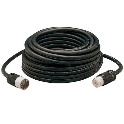 Southwire Extra Duty Outdoor Extension Cord, 100Ft, 8 Gauge, 50 AMP, Twist-to-Lock, Generator Cord, SEOW, Black, 19190008