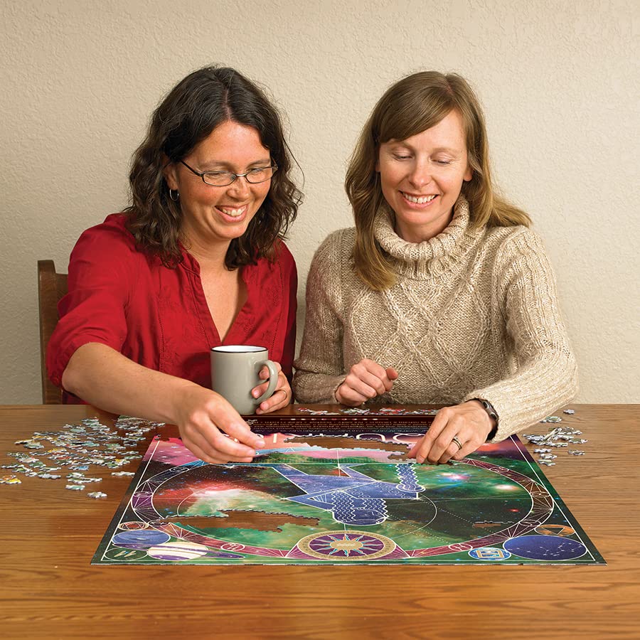 Cobble Hill 500 Piece Zodiac Puzzle - Aquarius - Sample Poster Included Cobble Hill Puzzle Company Ltd.