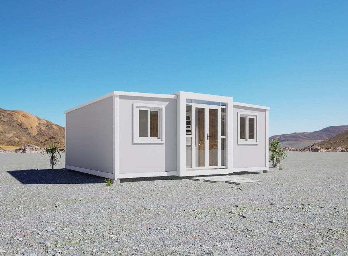 400sqft Tiny Home Plans with 2 Bedrooms, Living Room, Kitchen, Architectural Drawings and Utility Plans Generic