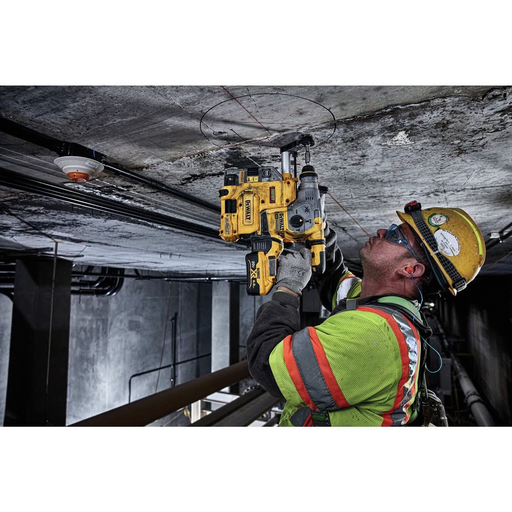 DEWALT DCH293B 20V Max XR Brushless 1-1/8” L-Shape SDS Plus Rotary Hammer Drill (Tool Only) DEWALT