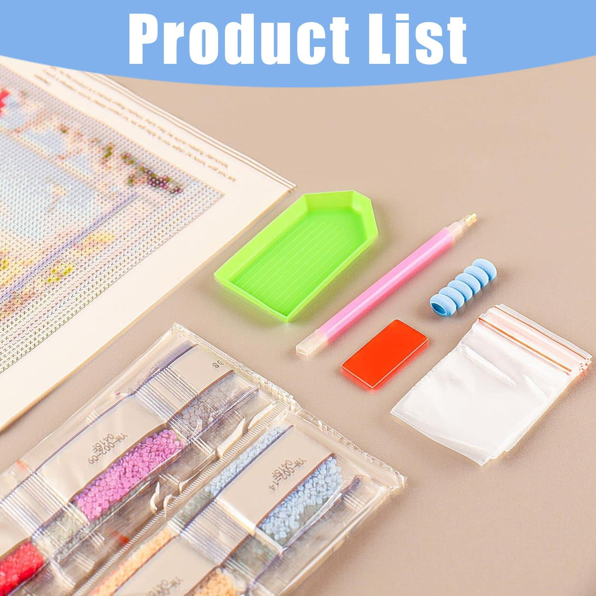 Zythron Flowers Diamond Art Kits for Adults, Flower Diamond Painting Kits for Beginners, Pink Daisy vase DIY 5D Gem Art,Diamond Art for Adults for Gift Home Decor 14x14 inch Zythron